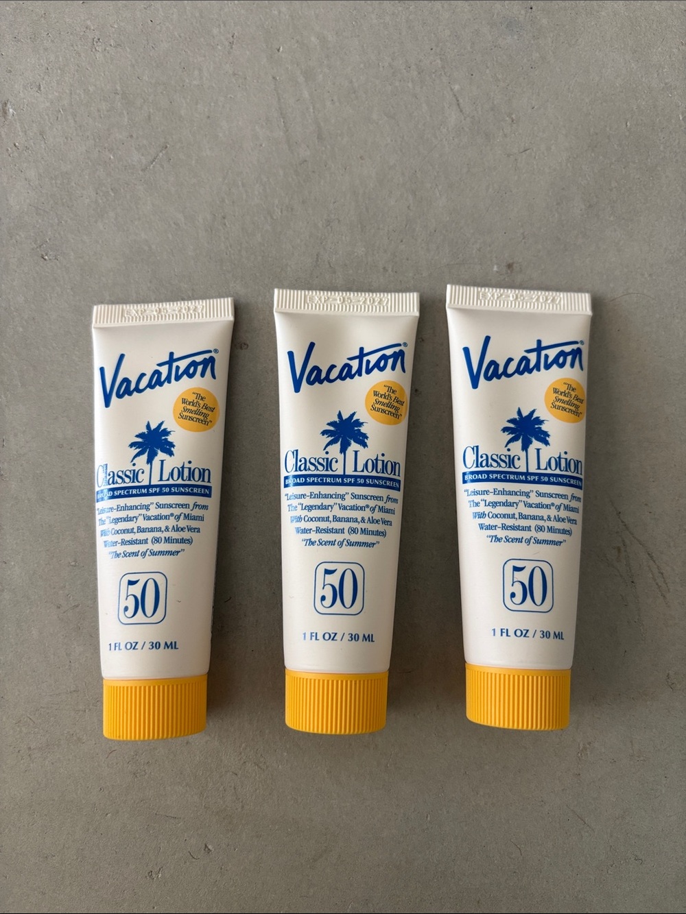 New, Sealed VACATION Sunscreens Bundle